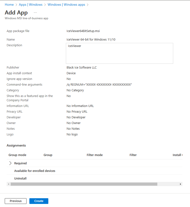 Deploying MSI Packages Using Microsoft Intune